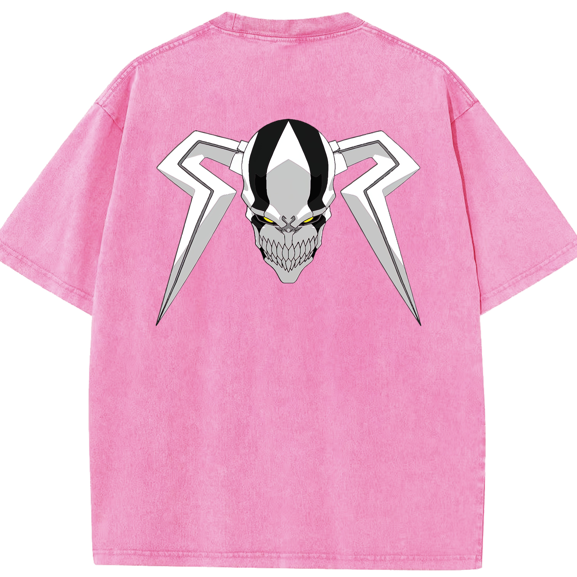 （画像用） ブリーチ 黒崎一護（くろさき いちご）BLEACH Kurosaki Ichigo 綿100% ヴィンテージ風 半袖Tシャツ（背面プリント）